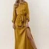 AaKaa Dresses Meadow Maxi Dress In Mustard