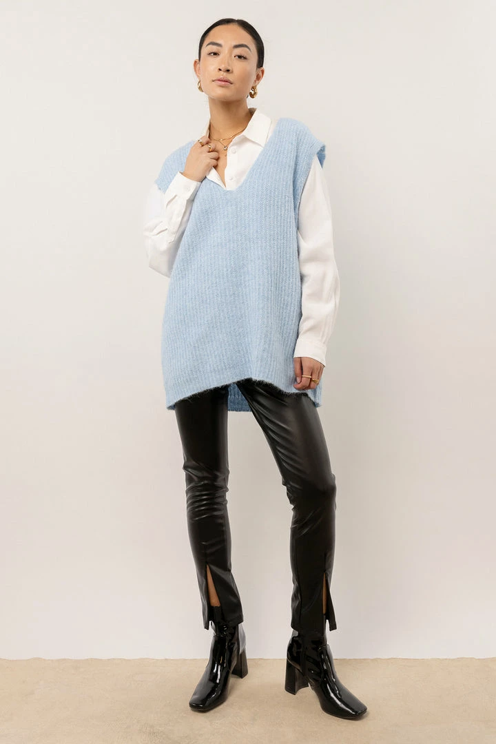 Best reviews of π Vero Moda Libbie Sweater Vest In Blue - FINAL SALE π₯° 1 Vero Moda Libbie Sweater Vest In Blue - FINAL SALE