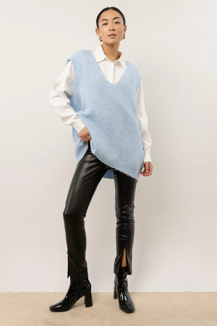Best reviews of π Vero Moda Libbie Sweater Vest In Blue - FINAL SALE π₯° 5 Vero Moda Libbie Sweater Vest In Blue - FINAL SALE