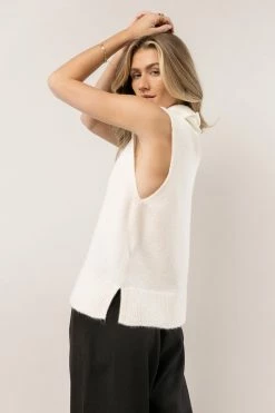 Best deal ๐ Vero Moda Lia Sweater Vest In Ivory - FINAL SALE ๐ 10 Vero Moda Lia Sweater Vest In Ivory - FINAL SALE