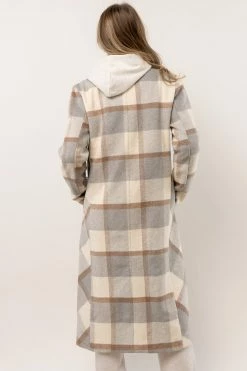 QIZHEN Tops Jovie Plaid Coat