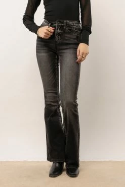 PLASTIC Dashielle Flare Jeans