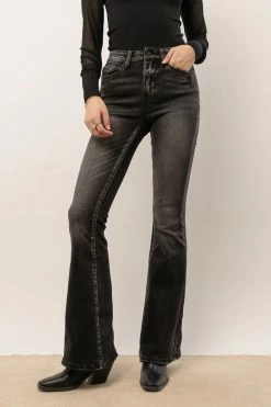 PLASTIC Dashielle Flare Jeans