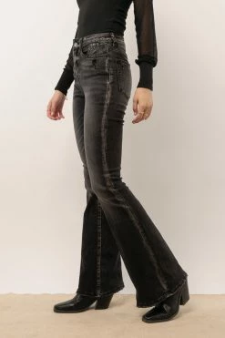 PLASTIC Dashielle Flare Jeans