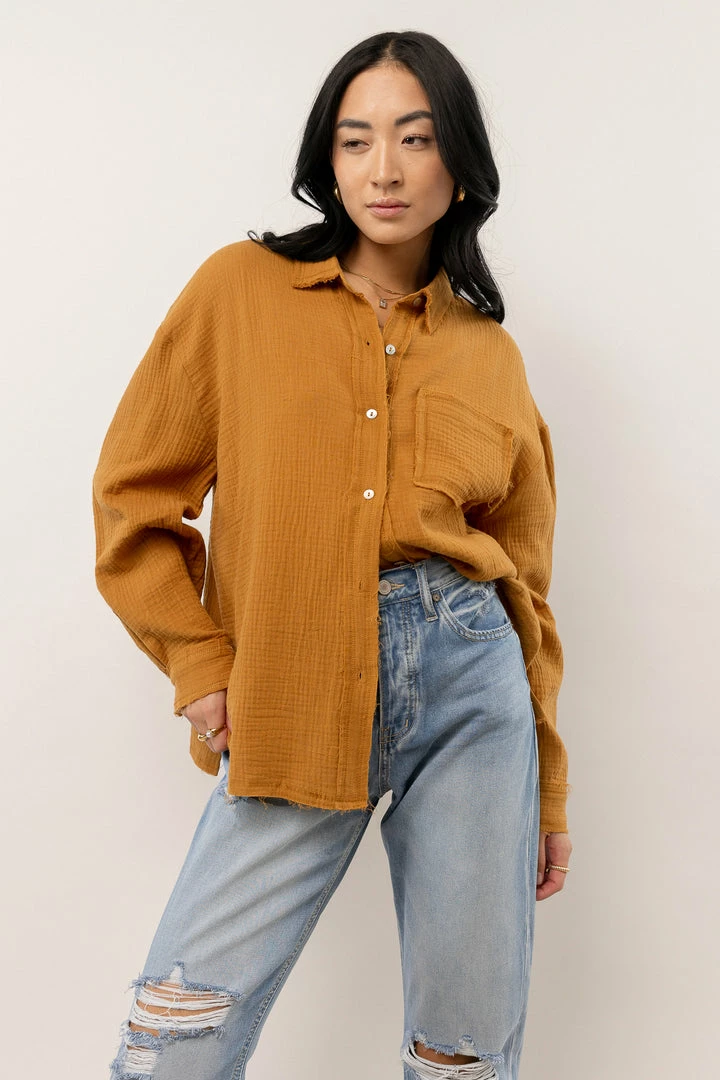 Wholesale π FUN 2 FUN Macey Button Up In Mustard New Arrivals π― 3 FUN 2 FUN Macey Button Up In Mustard New Arrivals