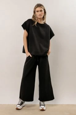 SEE AND BE SEEN Sonia Top In Black New Arrivals
