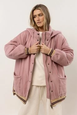 Best Pirce ๐งจ SINA Cambrie Jacket In Lavender ๐งจ 9 SINA Cambrie Jacket In Lavender