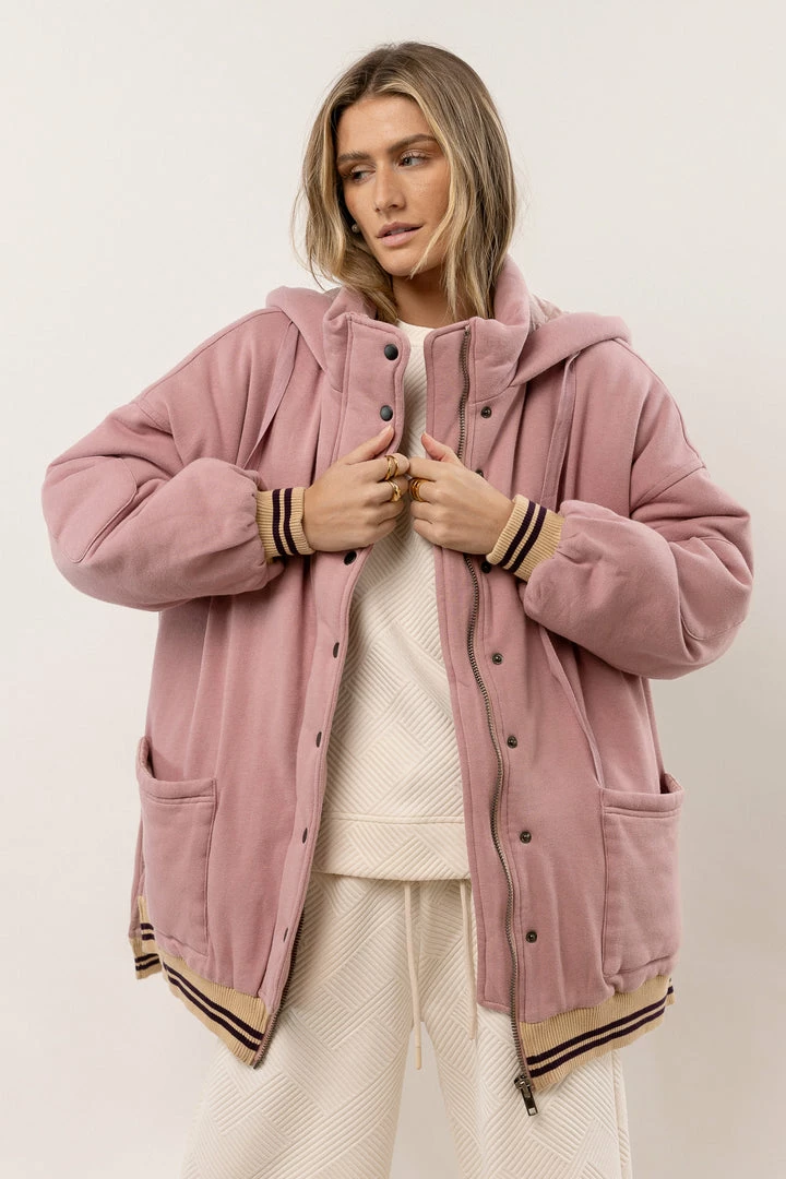 Best Pirce ๐งจ SINA Cambrie Jacket In Lavender ๐งจ 5 SINA Cambrie Jacket In Lavender