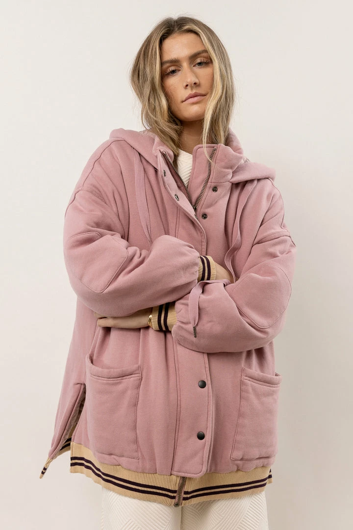 Best Pirce ๐งจ SINA Cambrie Jacket In Lavender ๐งจ 4 SINA Cambrie Jacket In Lavender