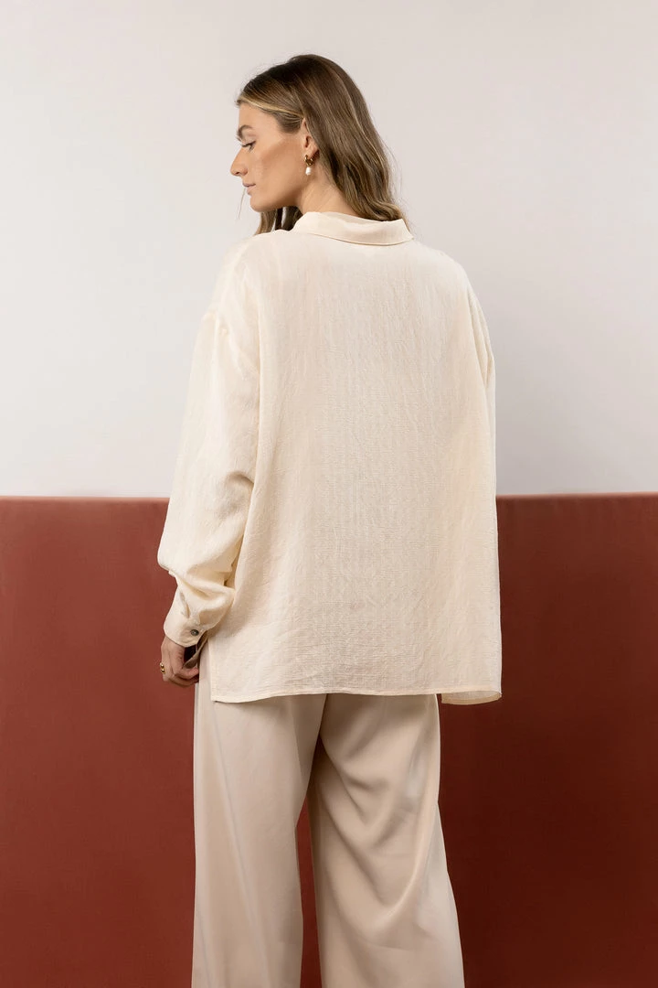 Discount ๐ฅ FUN 2 FUN New Arrivals Carmen Button Up In Ivory ๐ 6 FUN 2 FUN New Arrivals Carmen Button Up In Ivory