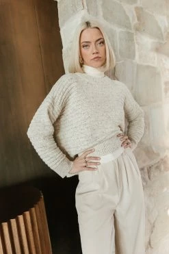 WORUI Jacie Sweater In Ivory Tops
