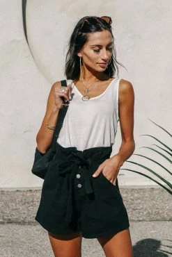Vero Moda Georgia Tank In White - FINAL SALE Tops