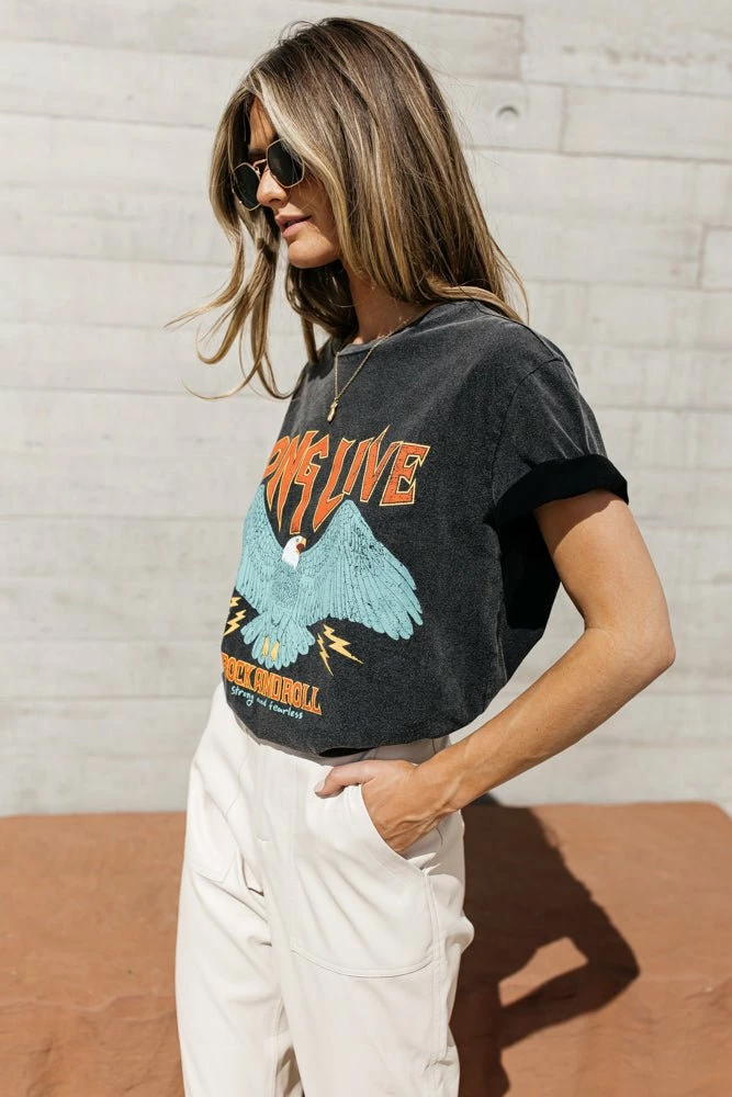 Outlet 🔥 WORUI Long Live Graphic Tee - FINAL SALE 🛒 7 WORUI Long Live Graphic Tee - FINAL SALE