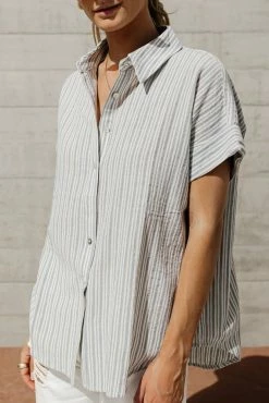 Cheap π FUN 2 FUN Jacqueline Button Down Blouse - FINAL SALE 𧨠11 FUN 2 FUN Jacqueline Button Down Blouse - FINAL SALE