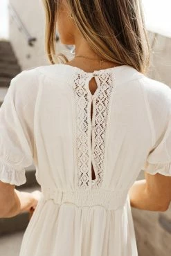 IN LOOM Tiara Mini Dress In Ivory - FINAL SALE