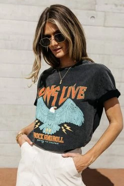 Outlet 🔥 WORUI Long Live Graphic Tee - FINAL SALE 🛒 16 WORUI Long Live Graphic Tee - FINAL SALE