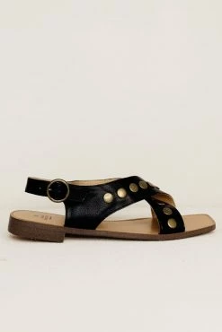 FREE SOUL/MIRACLE MILE Kylie Sandals In Black - FINAL SALE