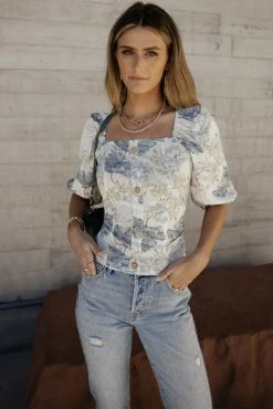 WORUI Camilla Floral Blouse - FINAL SALE