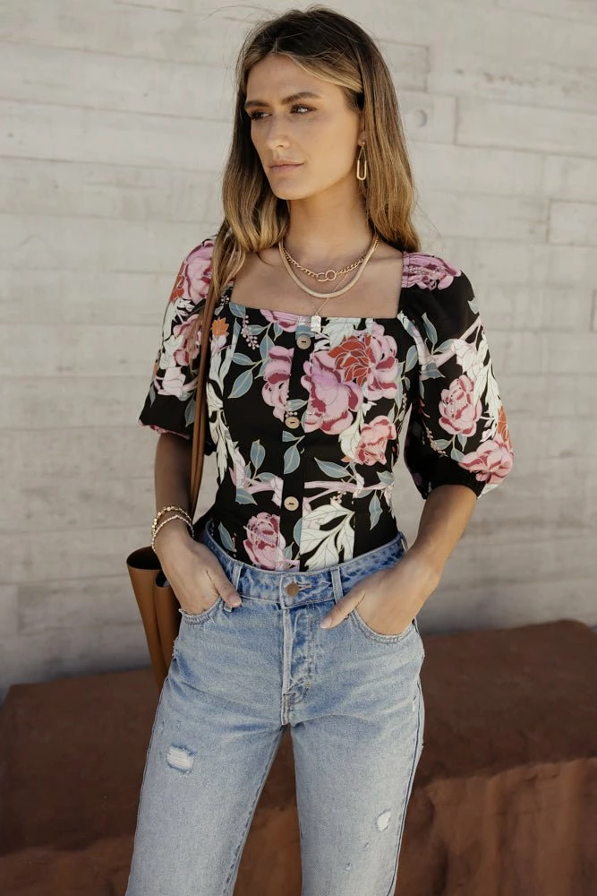 Coupon 🧨 WORUI Sophie Floral Blouse - FINAL SALE Tops ❤️ 6 WORUI Sophie Floral Blouse - FINAL SALE Tops