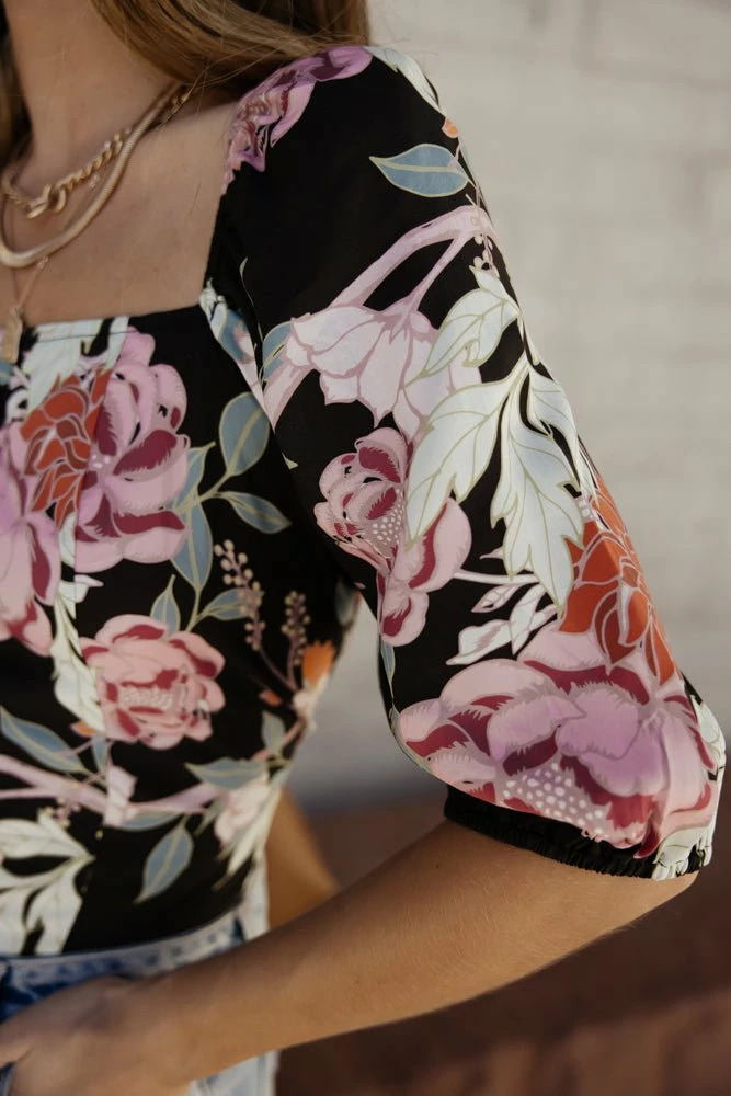 Coupon 🧨 WORUI Sophie Floral Blouse - FINAL SALE Tops ❤️ 4 WORUI Sophie Floral Blouse - FINAL SALE Tops