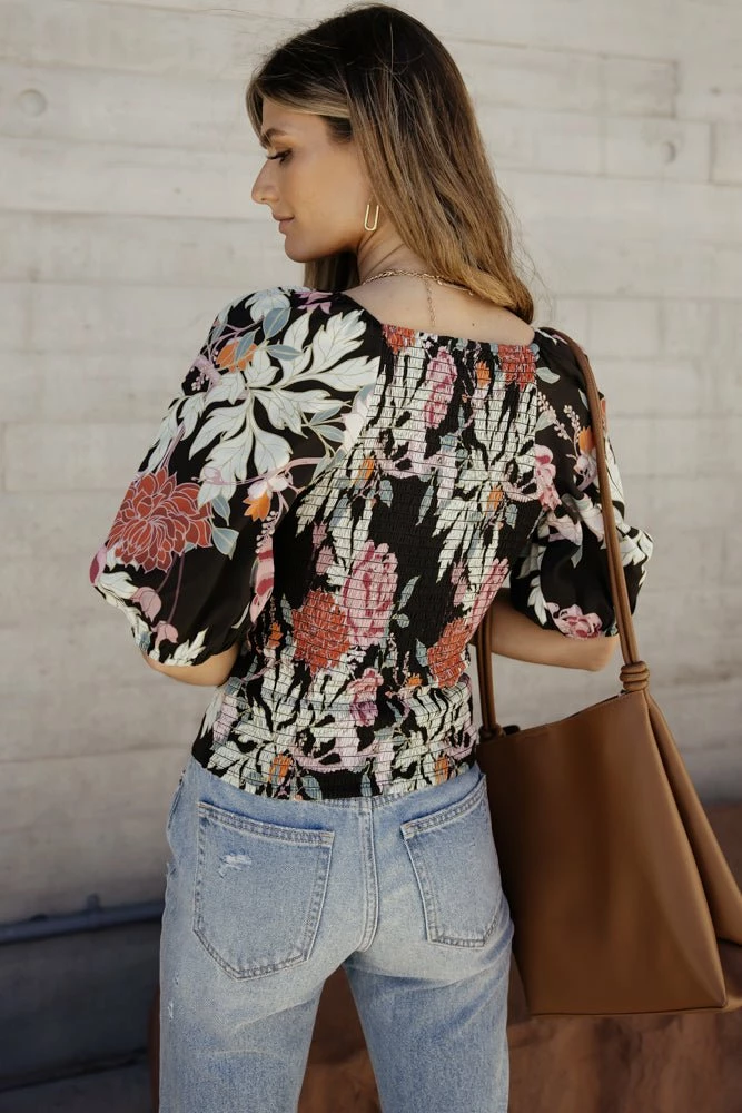 Coupon 🧨 WORUI Sophie Floral Blouse - FINAL SALE Tops ❤️ 2 WORUI Sophie Floral Blouse - FINAL SALE Tops