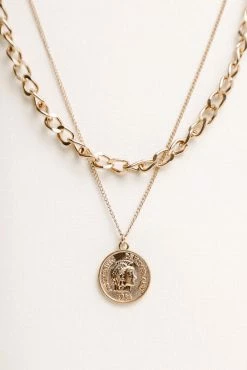 LA RADIANT VAL JEAN GLOBAL Coin Pendant Necklace Set