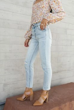 KANCAN Ocean Air Distressed Skinny Jeans - FINAL SALE