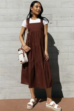 Cheap 🛒 CRESCENT Martha Tiered Midi 👗 Dress - FINAL SALE ⌛ 10 CRESCENT Martha Tiered Midi Dress - FINAL SALE