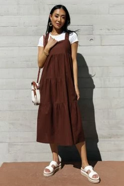 Cheap 🛒 CRESCENT Martha Tiered Midi 👗 Dress - FINAL SALE ⌛ 11 CRESCENT Martha Tiered Midi Dress - FINAL SALE