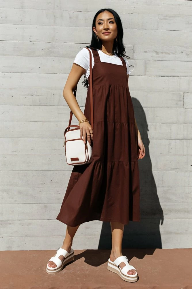 Cheap 🛒 CRESCENT Martha Tiered Midi 👗 Dress - FINAL SALE ⌛ 1 CRESCENT Martha Tiered Midi Dress - FINAL SALE