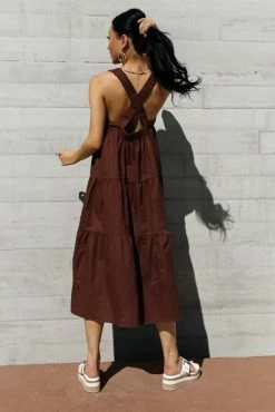 Cheap 🛒 CRESCENT Martha Tiered Midi 👗 Dress - FINAL SALE ⌛ 9 CRESCENT Martha Tiered Midi Dress - FINAL SALE