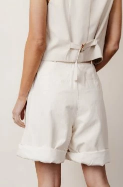 Buy ๐ CRESCENT Tonia Shorts In Oatmeal - FINAL SALE ๐ฏ 10 CRESCENT Tonia Shorts In Oatmeal - FINAL SALE