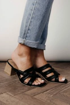 BEAST FASHION Fiona Heels In Black