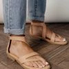 FREE SOUL/MIRACLE MILE Emily Sandals In Nude