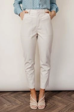 Coupon π MUSTARD SEED Emilia Pants In Beige - FINAL SALE π― 8 MUSTARD SEED Emilia Pants In Beige - FINAL SALE