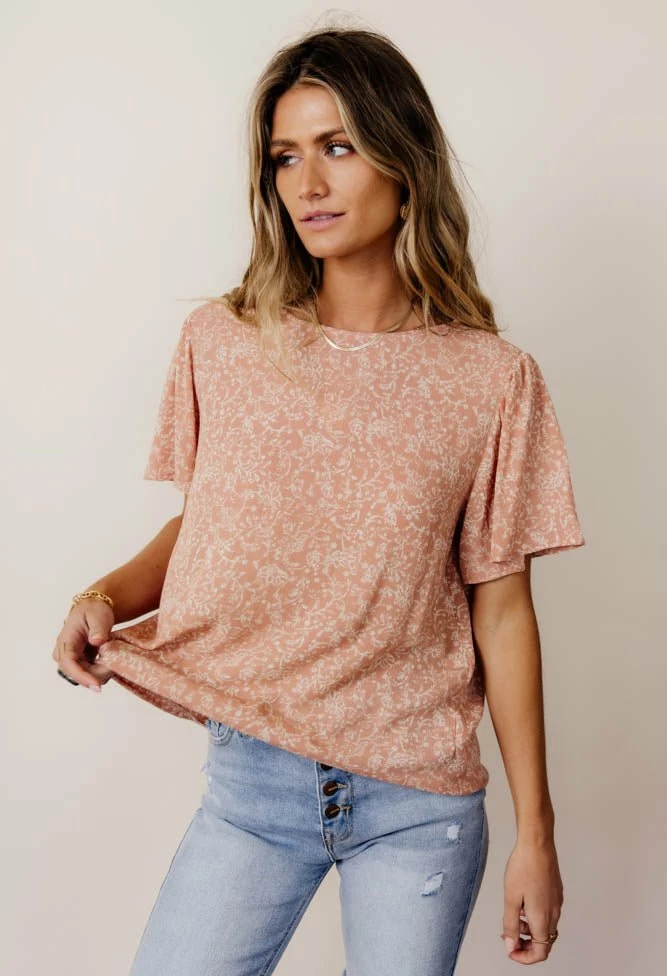 Top 10 ๐ LAKE FLOWER FASHION Thalia Blouse In Salmon - FINAL SALE ๐ 8 LAKE FLOWER FASHION Thalia Blouse In Salmon - FINAL SALE