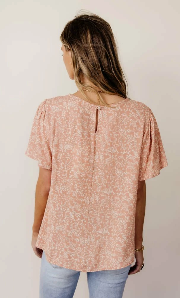 Top 10 ๐ LAKE FLOWER FASHION Thalia Blouse In Salmon - FINAL SALE ๐ 5 LAKE FLOWER FASHION Thalia Blouse In Salmon - FINAL SALE