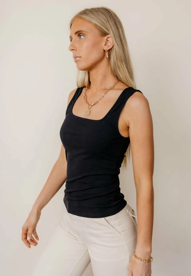Best Pirce โค๏ธ Vero Moda Huntley Tank Top In Black - FINAL SALE ๐ 4 Vero Moda Huntley Tank Top In Black - FINAL SALE