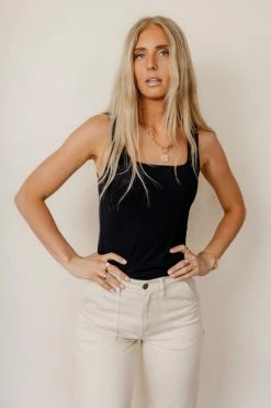 Vero Moda Huntley Tank Top In Black - FINAL SALE