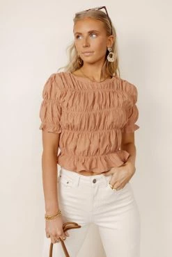 PAPER CRANE Anita Cropped Top - FINAL SALE
