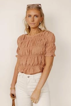 PAPER CRANE Anita Cropped Top - FINAL SALE