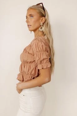 PAPER CRANE Anita Cropped Top - FINAL SALE