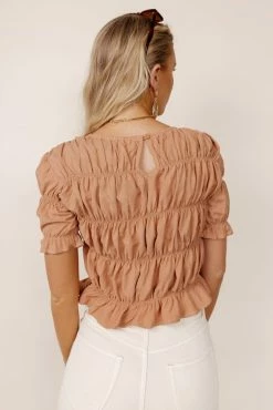 PAPER CRANE Anita Cropped Top - FINAL SALE