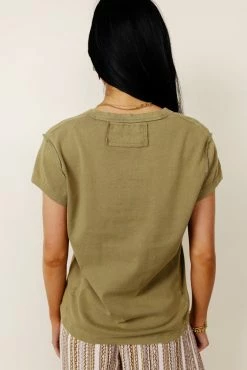 WORUI Marissa Tee In Olive Tops