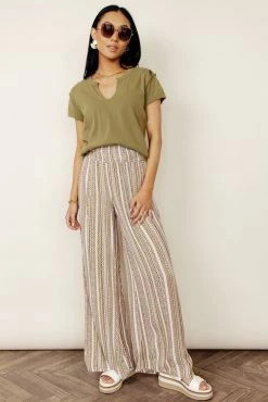 WORUI Marissa Tee In Olive Tops