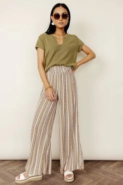 WORUI Marissa Tee In Olive Tops