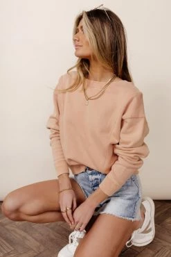 Best deal β€οΈ SINA Rori Pullover In Peach - FINAL SALE π₯ 10 SINA Rori Pullover In Peach - FINAL SALE