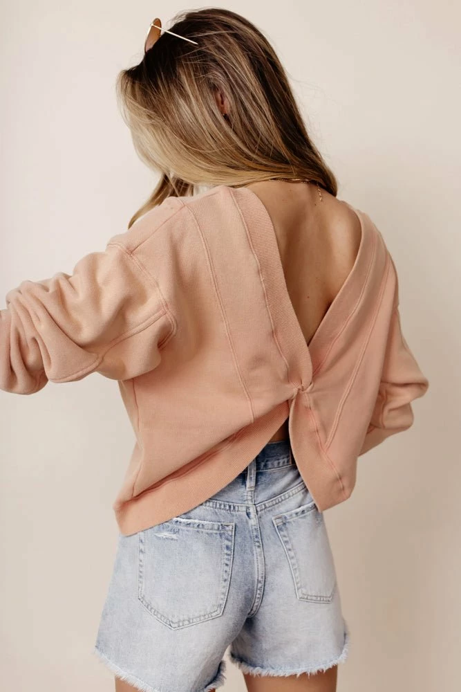 Best deal β€οΈ SINA Rori Pullover In Peach - FINAL SALE π₯ 2 SINA Rori Pullover In Peach - FINAL SALE