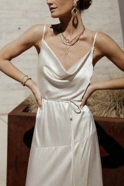 ROKOKO Clara Cowl Maxi Dress- FINAL SALE