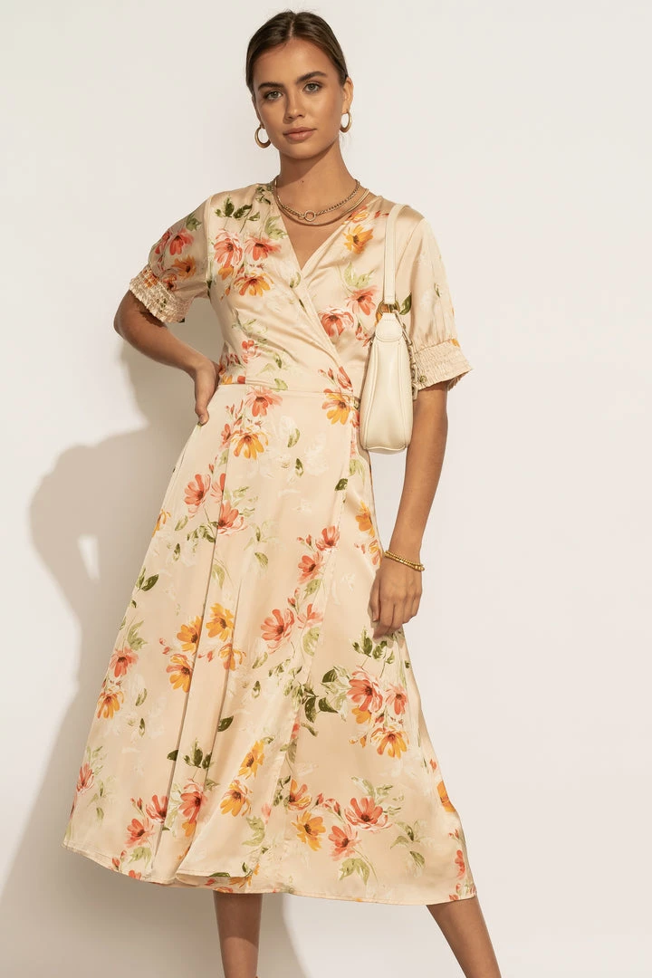 Top 10 β¨ ROKOKO Sophia Floral π Dress In Nude - FINAL SALE π 3 ROKOKO Sophia Floral Dress In Nude - FINAL SALE